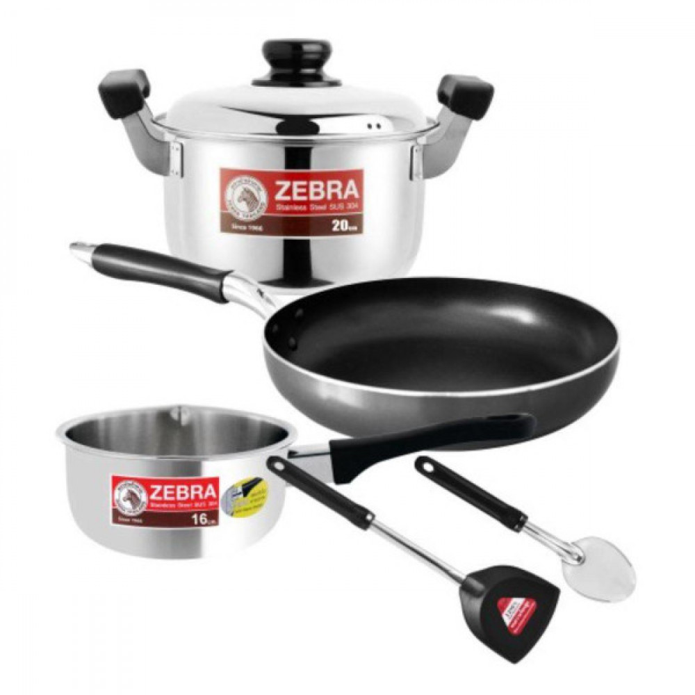 Zebra Healthy Sauce Pot 6 Pcs Set   Zebra Healthy Sauce Pot 6 Pcs Set