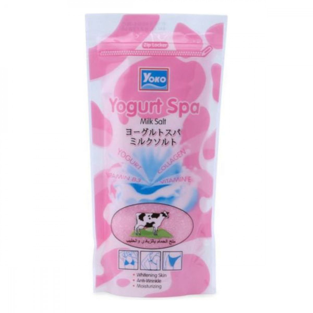 Yoko Yogurt Spa Milk Salt 300gm  Yoko Yogurt Spa Milk Salt 300gm