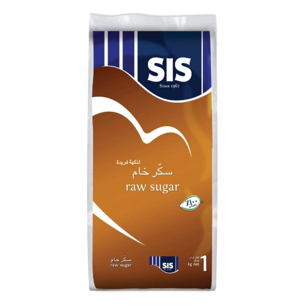 SIS Raw Sugar 1Kg  SIS Raw Sugar 1Kg