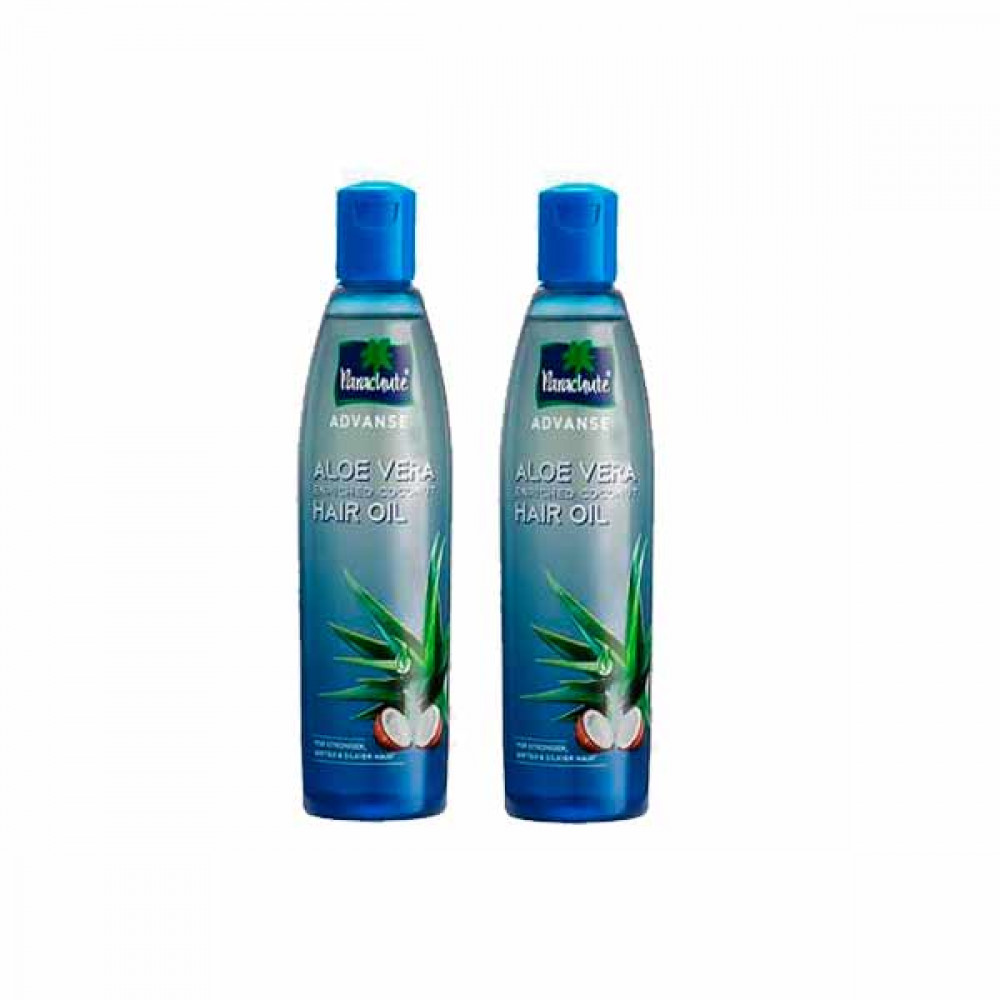 Parachute Aloe Vera Enriched Coconut Hair Oil 2 x 250ml  Parachute Aloe Vera Enriched Coconut Hair Oil 2 x 250ml