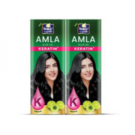 Parachute Amla Keratin Hair Oil 2X300Ml 15%Off