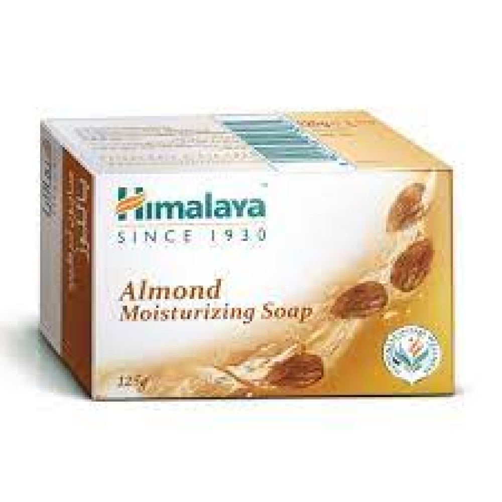 HIMALAYA MOISTURIZING ALMOND SOAP 6S*125GM