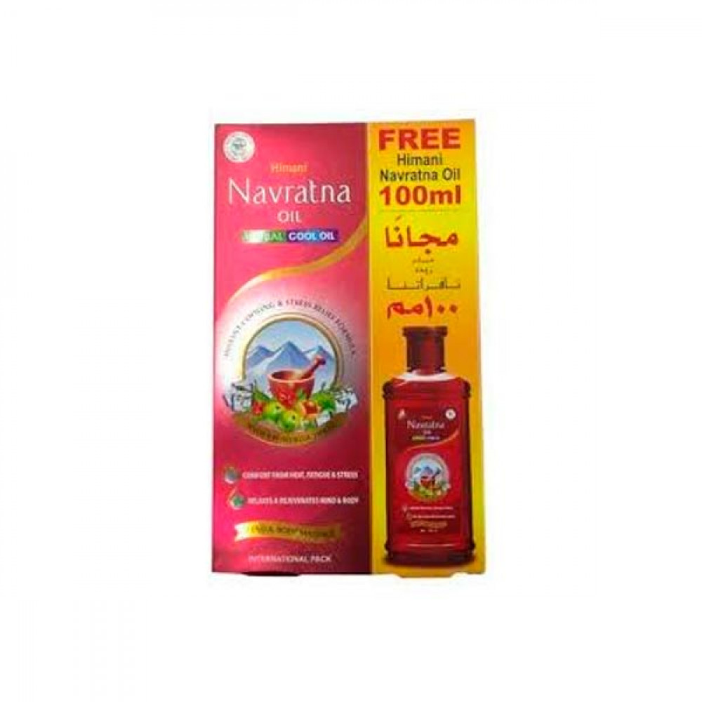 Himani Navratna Oil 300ml + 100ml Free  Himani Navratna Oil 300ml + 100ml Free