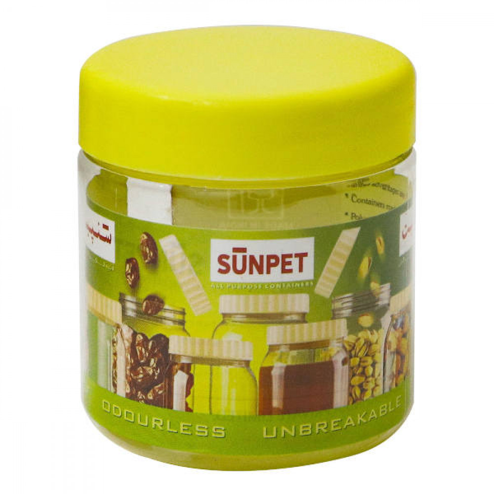 Sunpet Plastic Jar 100ml  Sunpet Plastic Jar 100ml