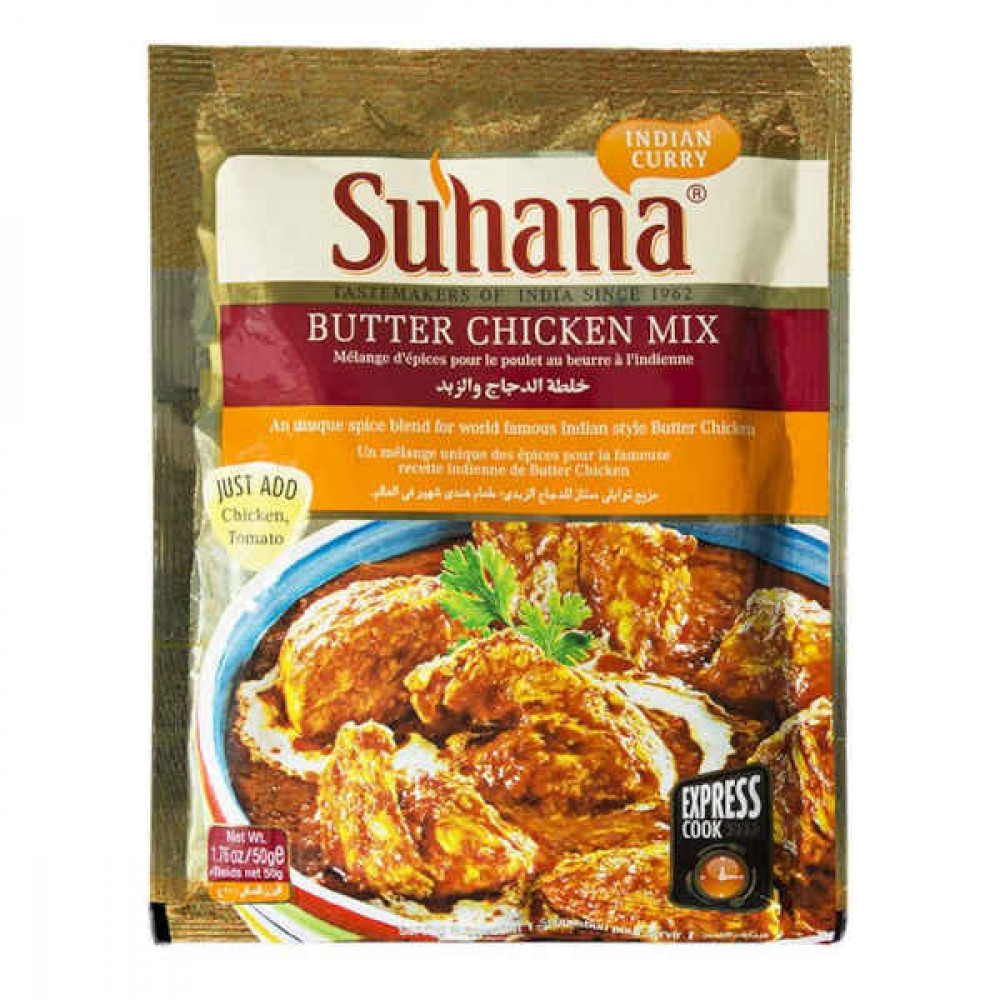 Suhana Butter Chicken Mix 50gm  Suhana Butter Chicken Mix 50gm