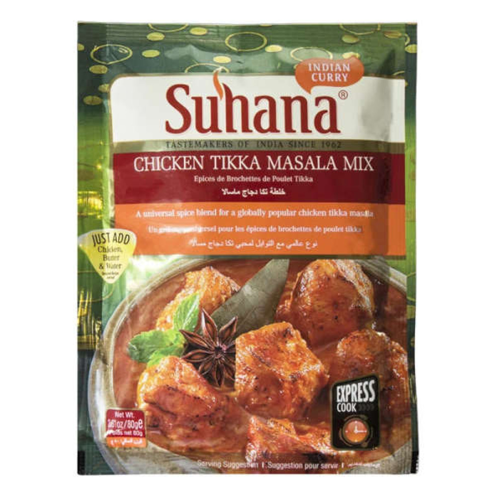 SUHANA CHICKEN TIKKA MASALA MIX 80GM 