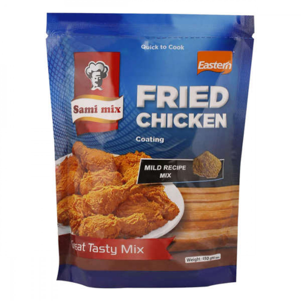 Sami Mix Fried Chicken Mild Recipe Mix 450gm  Sami Mix Fried Chicken Mild Recipe Mix 450gm