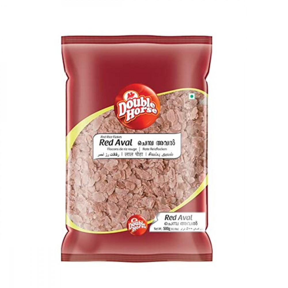 Double Horse Rice Flakes Red 500gm  Double Horse Rice Flakes Red 500gm