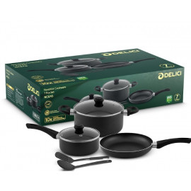 Delici Alu Nonstick Cookware Set 7Pcs - Ncs7G