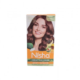 Nisha Creme Hair Colour Chocolate Brown 3.5 60G+60
