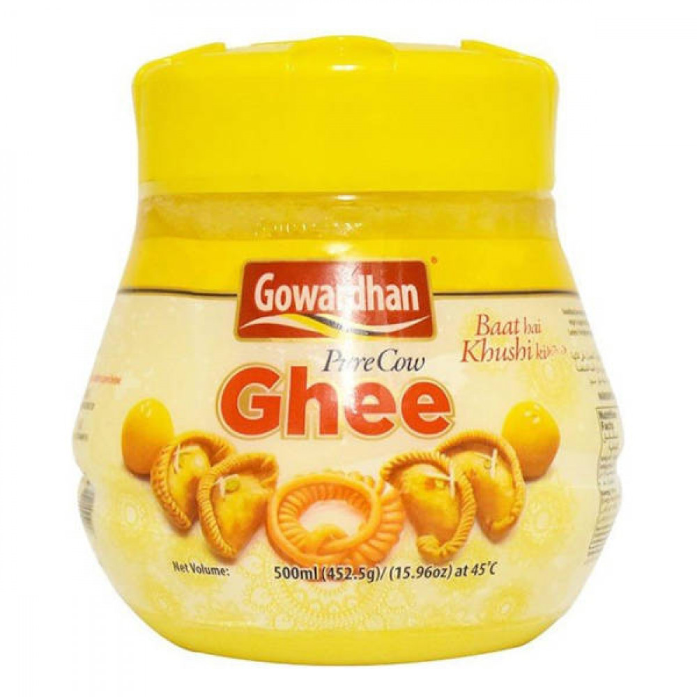 Gowardhan Pure Cow Ghee 500gm  Gowardhan Pure Cow Ghee 500gm