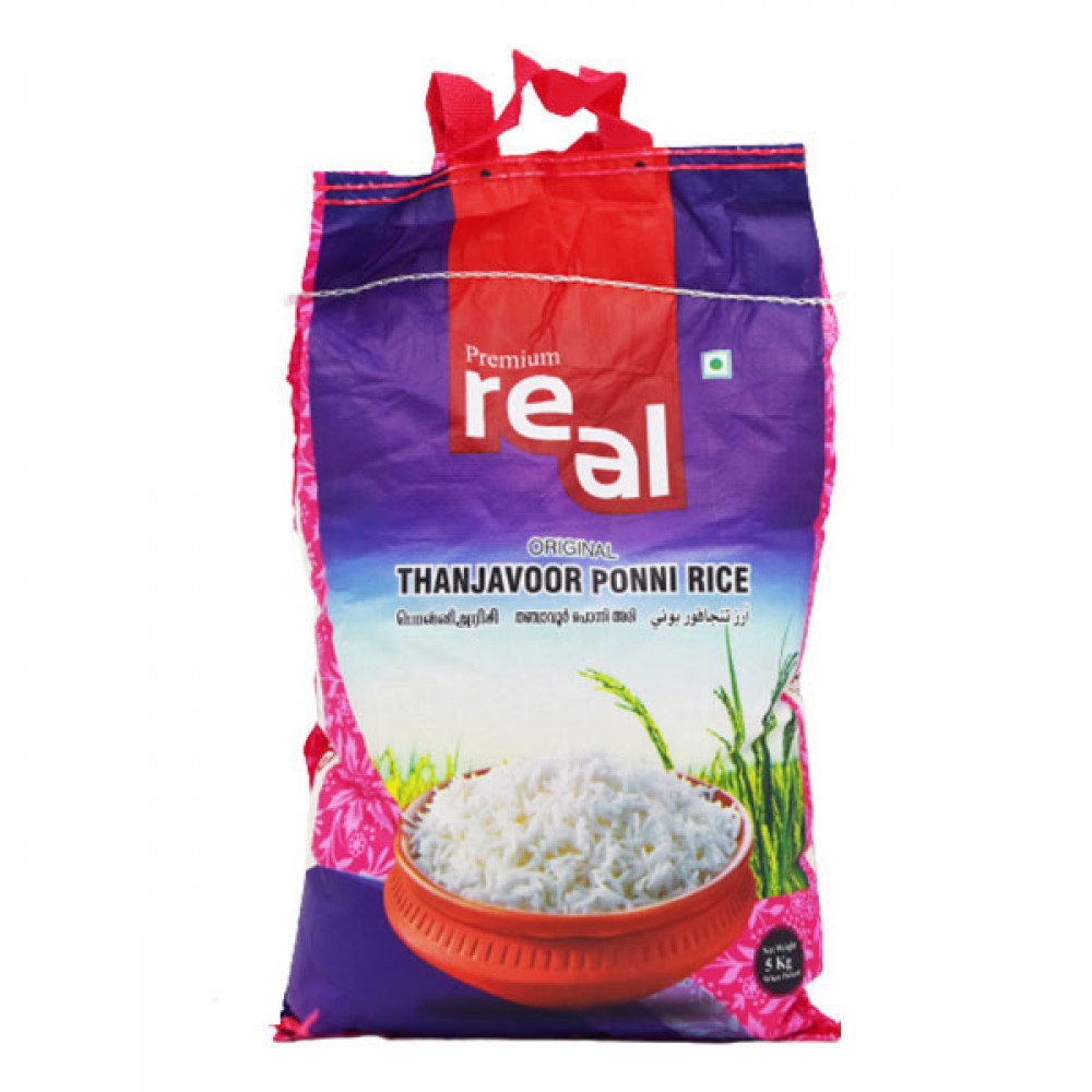 Real Thanjavoor Ponni Rice 5Kg  Real Thanjavoor Ponni Rice 5Kg