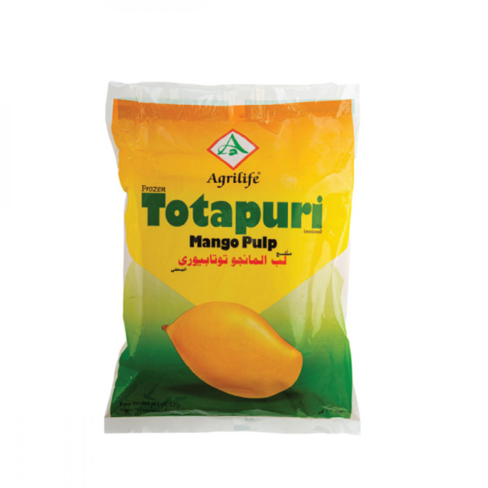 AgrilLife Frozen Totapuri Mango Pulp 1kg  AgrilLife Frozen Totapuri Mango Pulp 1kg