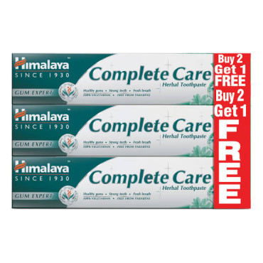 HIMALAYA HERBAL TOOTHPASTE COMPLETE CARE 3 X 100ML 