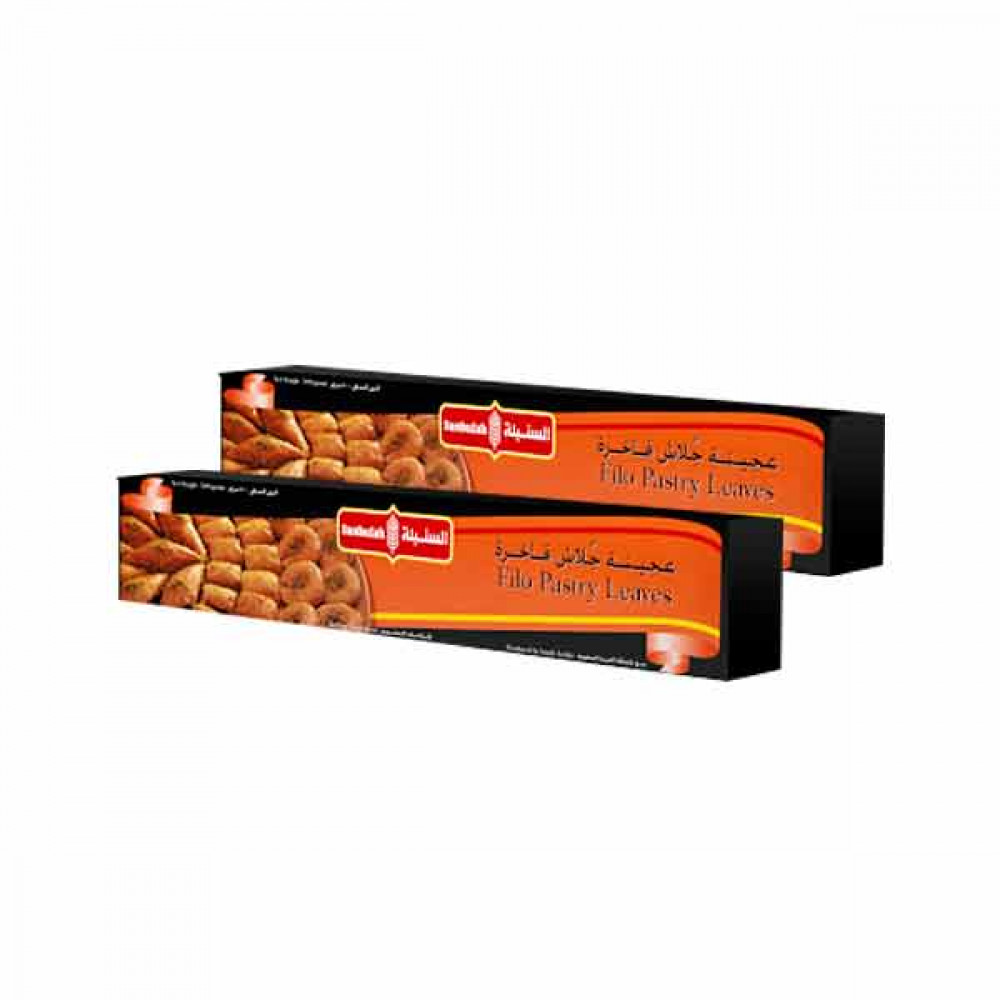 Sunbullah Filo Pastry Leaves 2 x 500gm  Sunbullah Filo Pastry Leaves 2 x 500gm