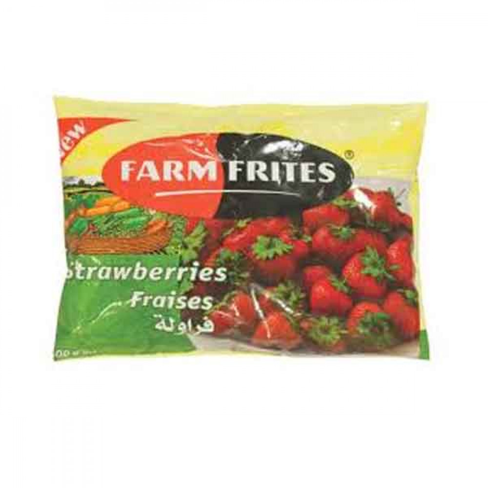 Farmfrites Frozen Straberries 400gm  Farmfrites Frozen Straberries 400gm
