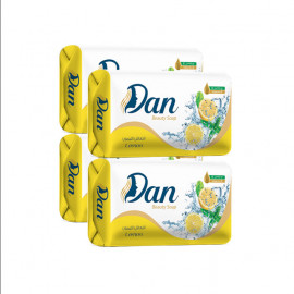 Dan Lemon Soap Yellow 4X125 Gm