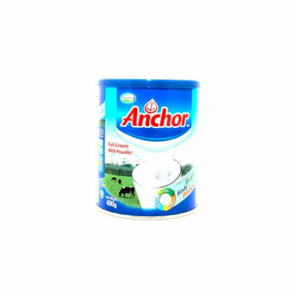 Anchor Full Cream Milk Powder 400gm  Anchor Full Cream Milk Powder 400gm