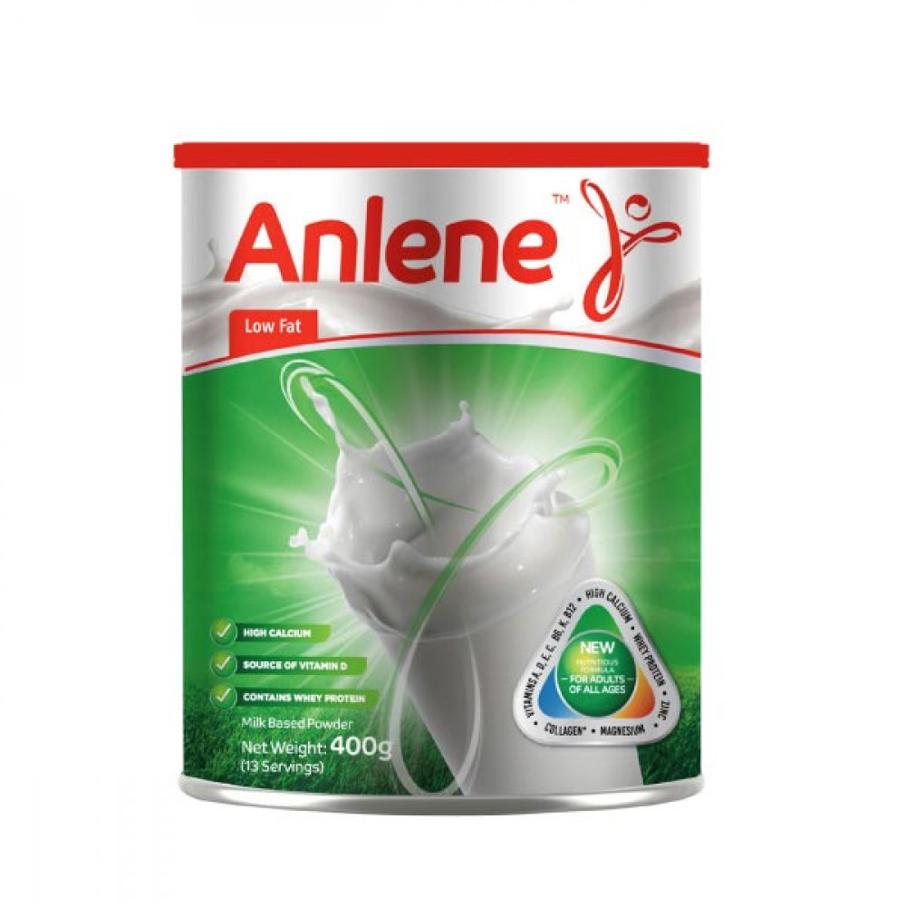 Anlene Low Fat High Calcium Milk Powder 400gm  Anlene Low Fat High Calcium Milk Powder 400gm