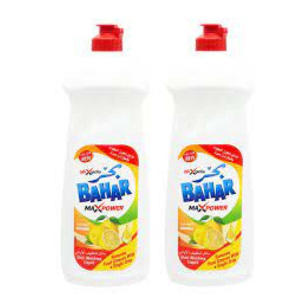 BAHAR DISHWASHING LIQUID MAX POWER 2 X 600ML
