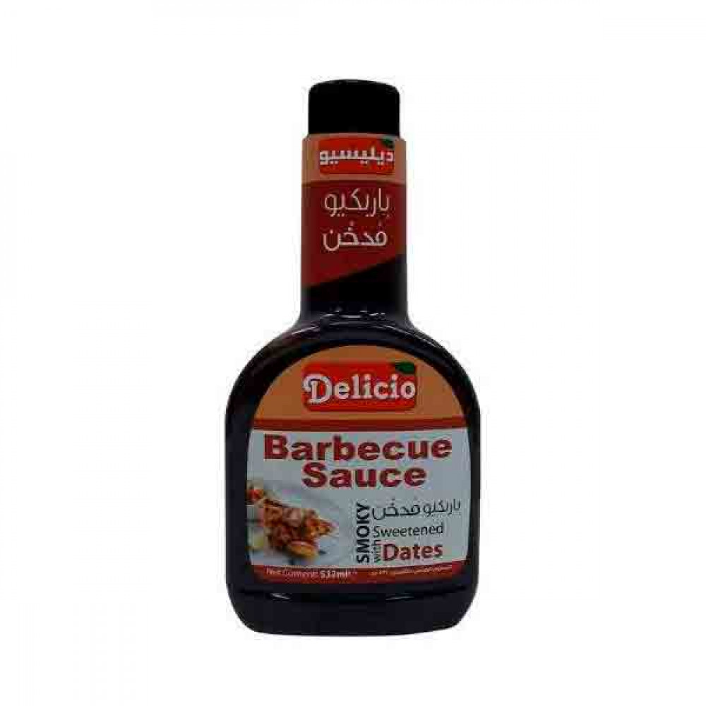 Delicio Bbq Sauce Smoky 532Ml  Delicio Bbq Sauce Smoky 532Ml