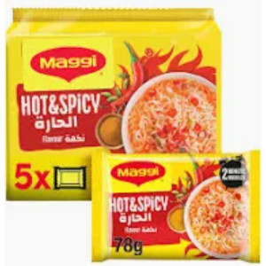 NESTLE MAGGI 2MIN HOT SPICY 5SX78GM