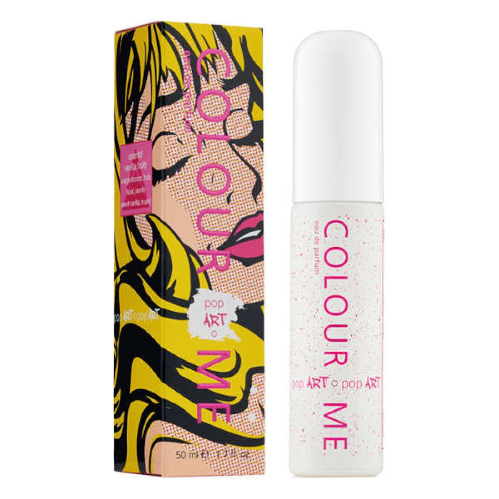 COLOUR ME  POP ART EAU DE PARFUM FOR WOMEN 50ML 