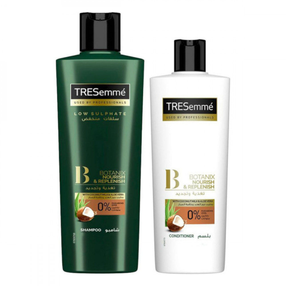 Tresemme Botanix Nourish & Replenish Shampoo 400ml + Conditioner 180ml   Tresemme Botanix Nourish & Replenish Shampoo 400ml + Conditioner 180ml
